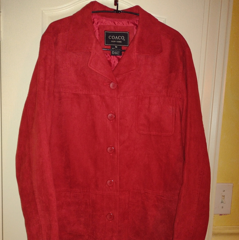 Coaco  New York Lady Faux Suede Jacket